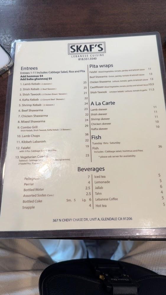 Skaf's Lebanese Cuisine Hommus